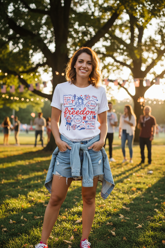 Freedom Graphic Tee - Lifestyle