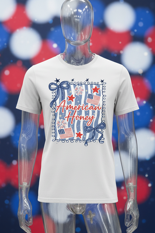 American Honey Graphic Tee - White