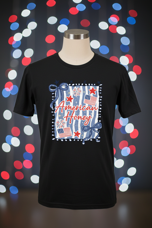 American Honey Graphic Tee - Black