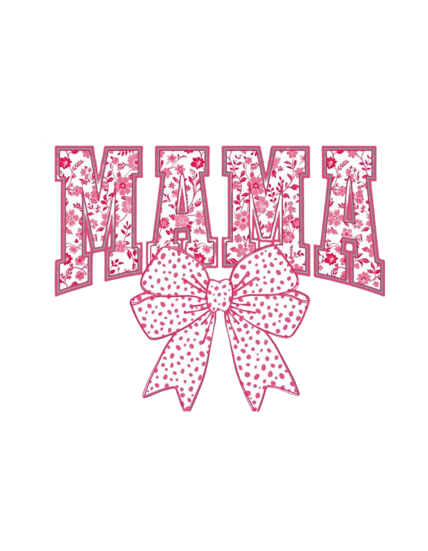 Mama & Mini Floral Bow Tee Set