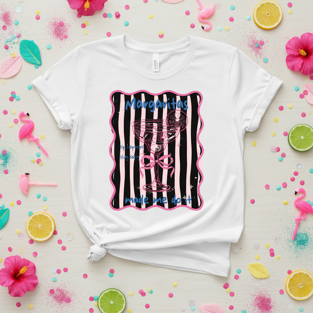 Margaritas Made Me Do It Tee