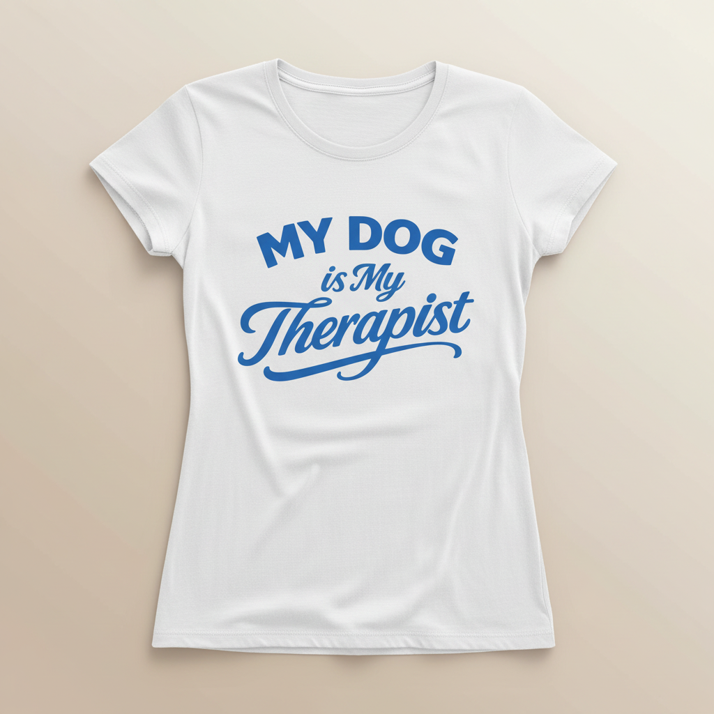 My Dog is My Therapist Tee